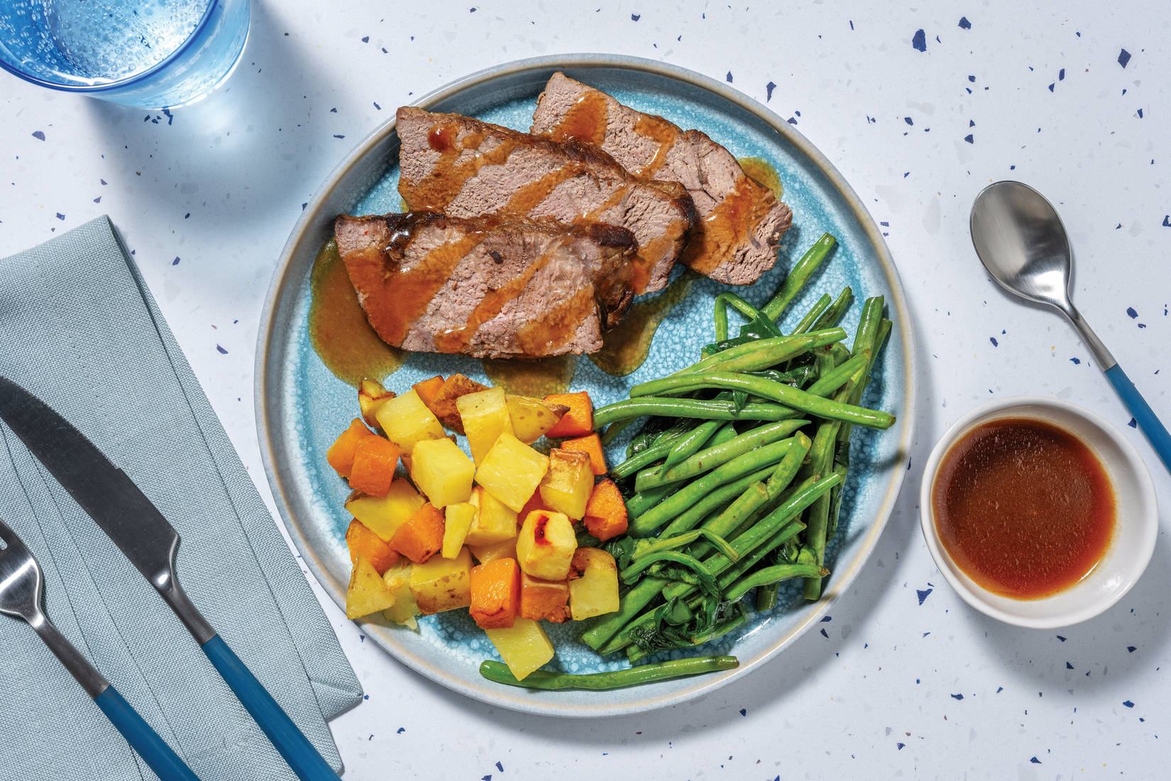 British Beef Brisket & Pumpkin-Potato Toss