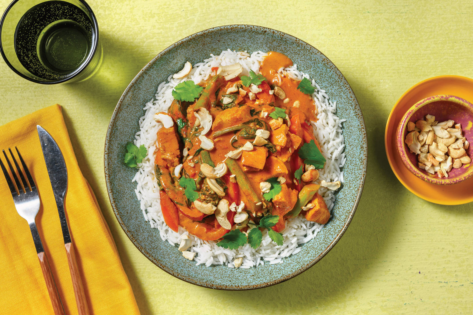 Double Coconut Chicken & Baby Broccoli Curry