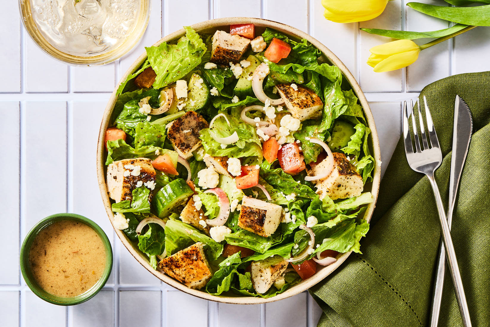 My Big Fat Greek Chicken Salad