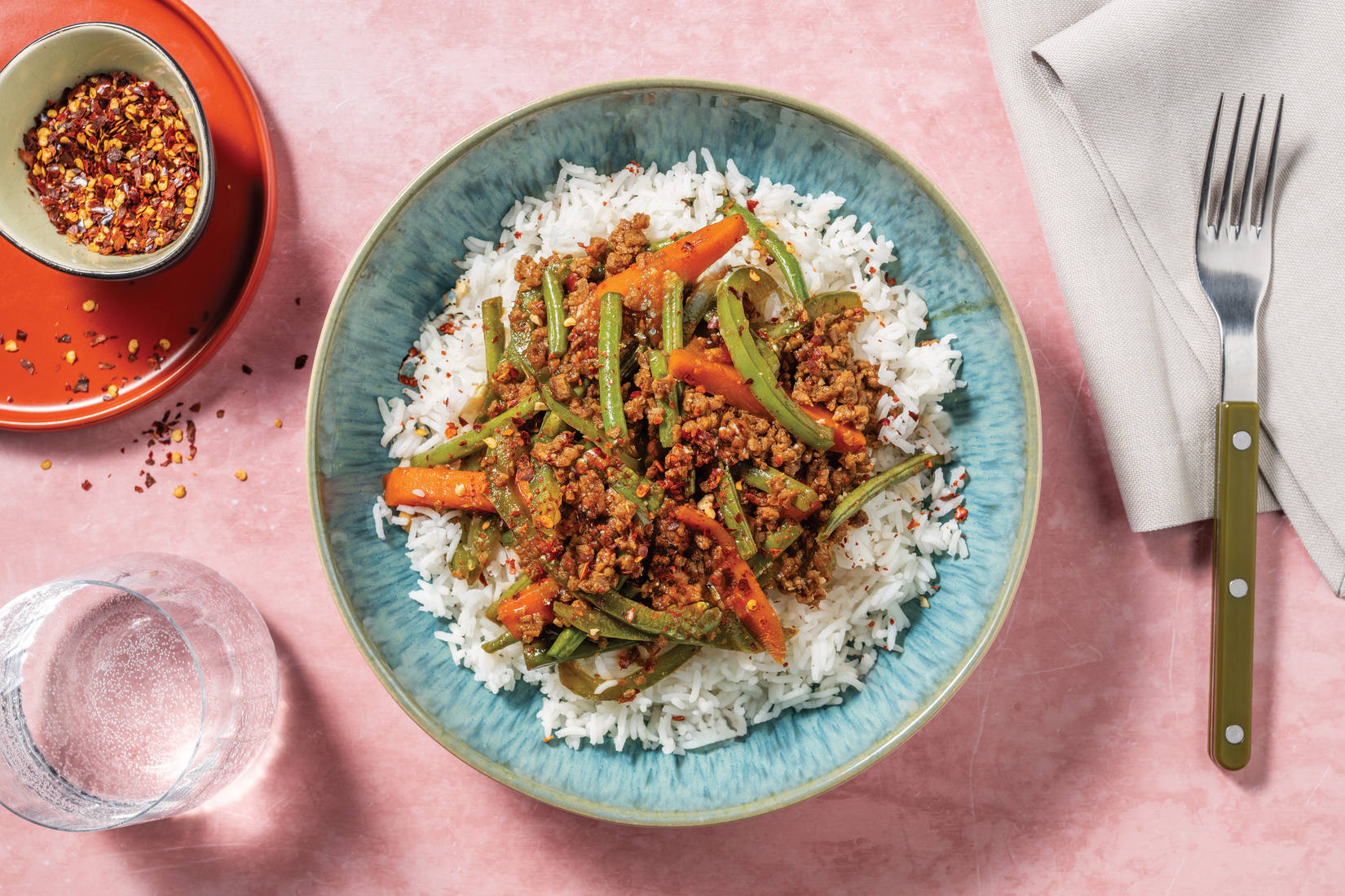 Asian Plant-Based Mince & Veggie Stir-Fry