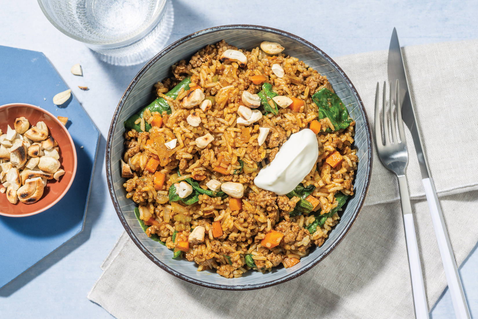 One-Pot Moroccan Beef & Veggie Pilaf Rice