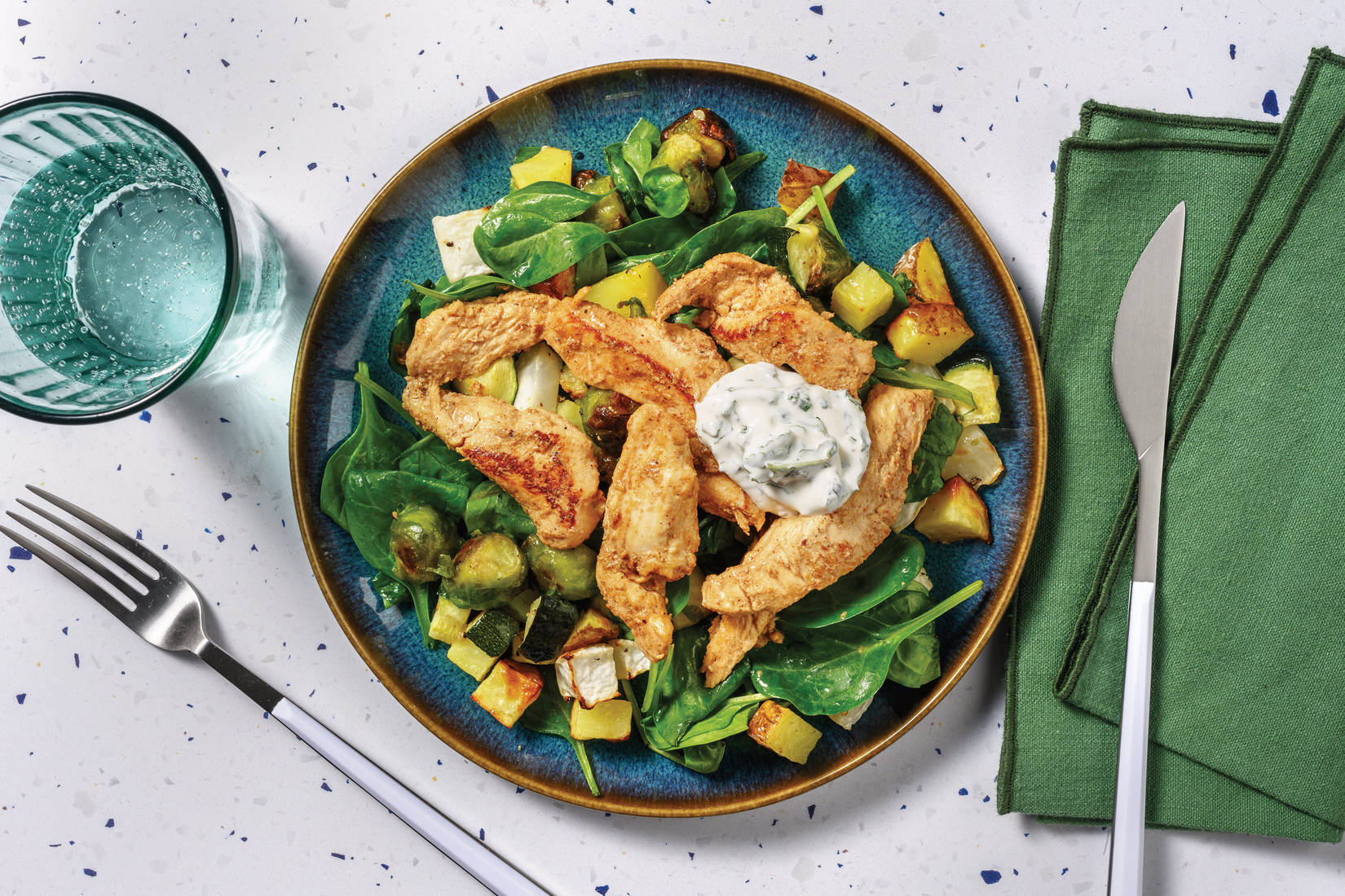 Mumbai Chicken & Mint Yoghurt