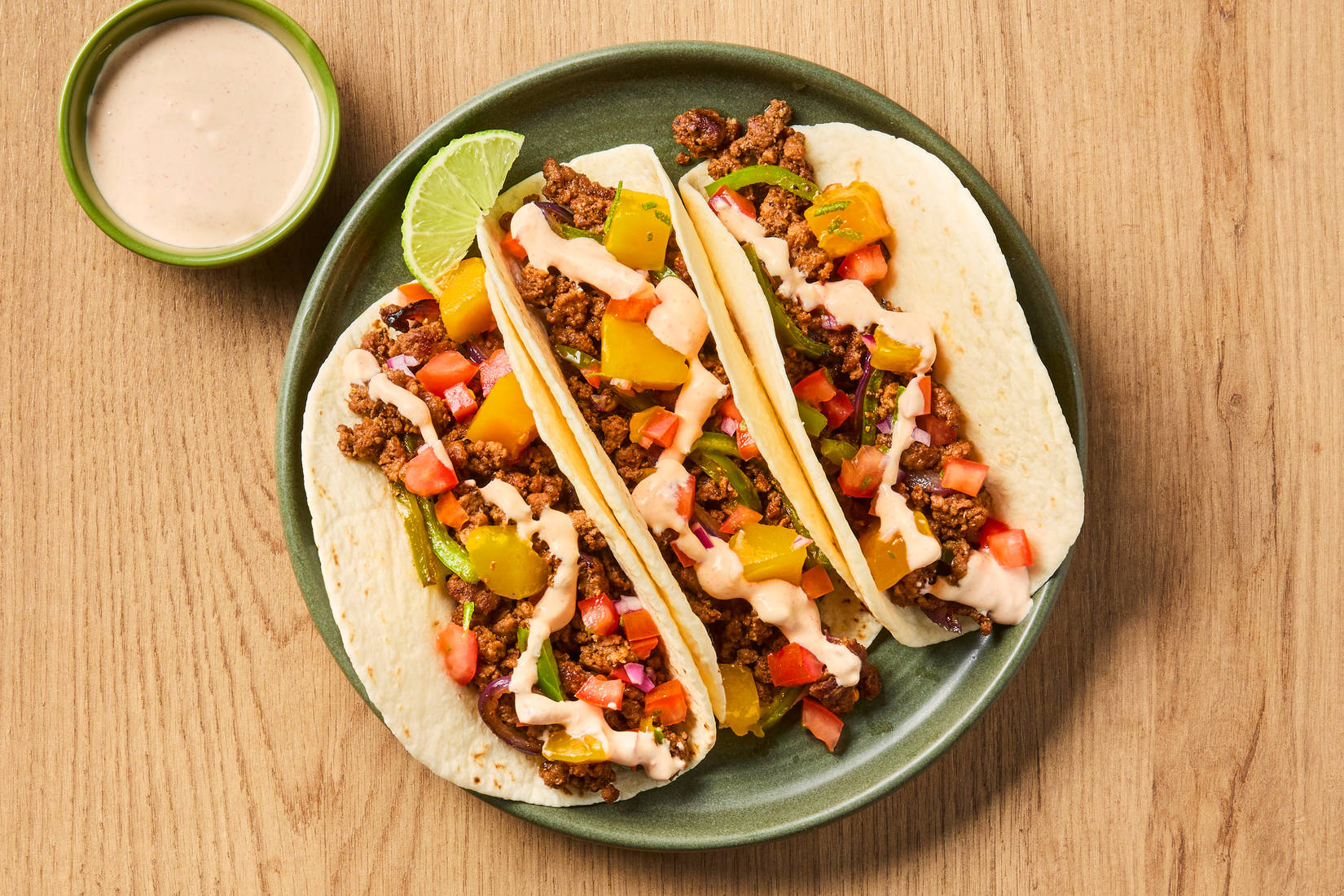 One-Pan Chicken & Charred Pepper Tacos