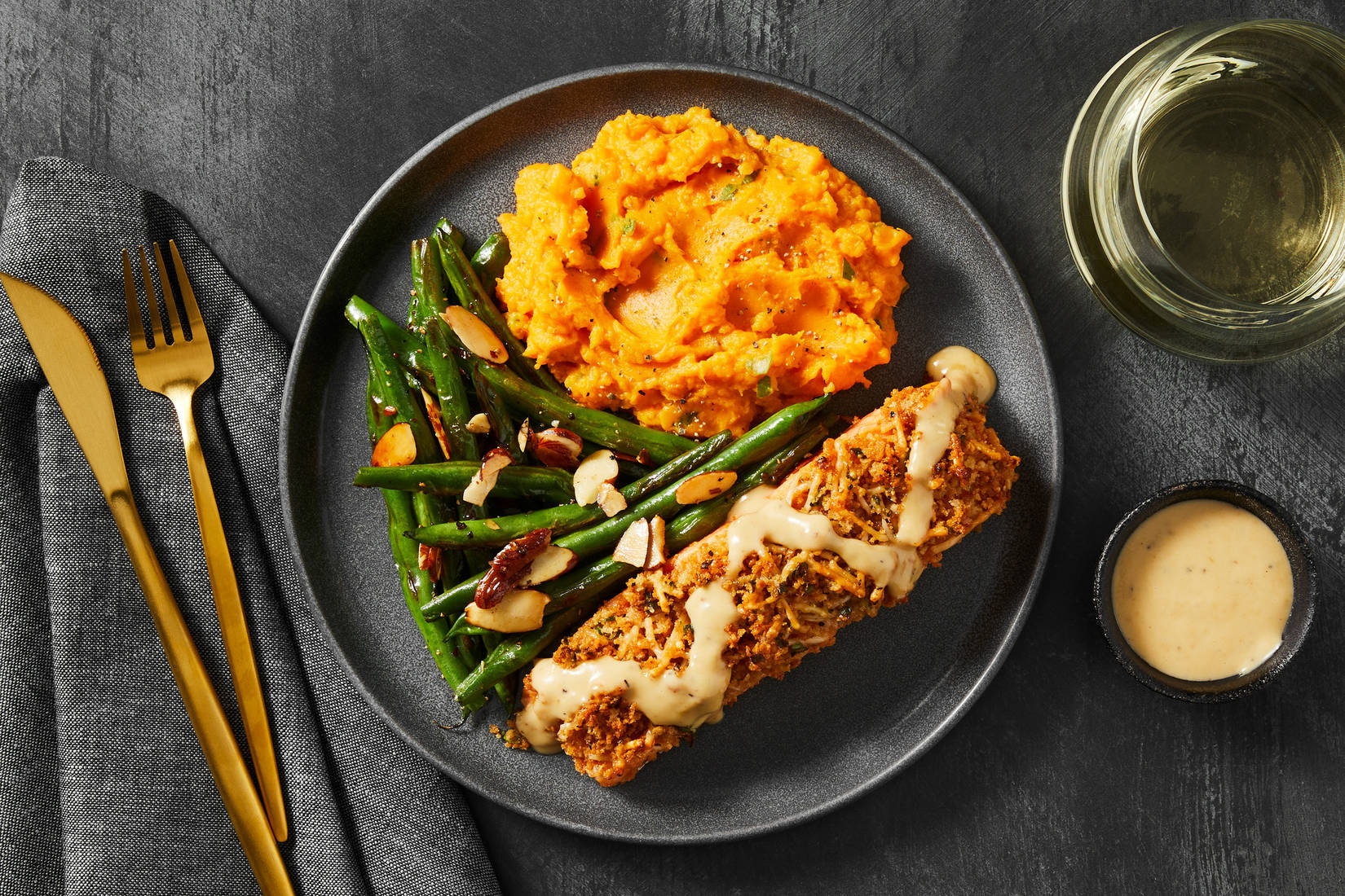 Parmesan-Crusted Trout