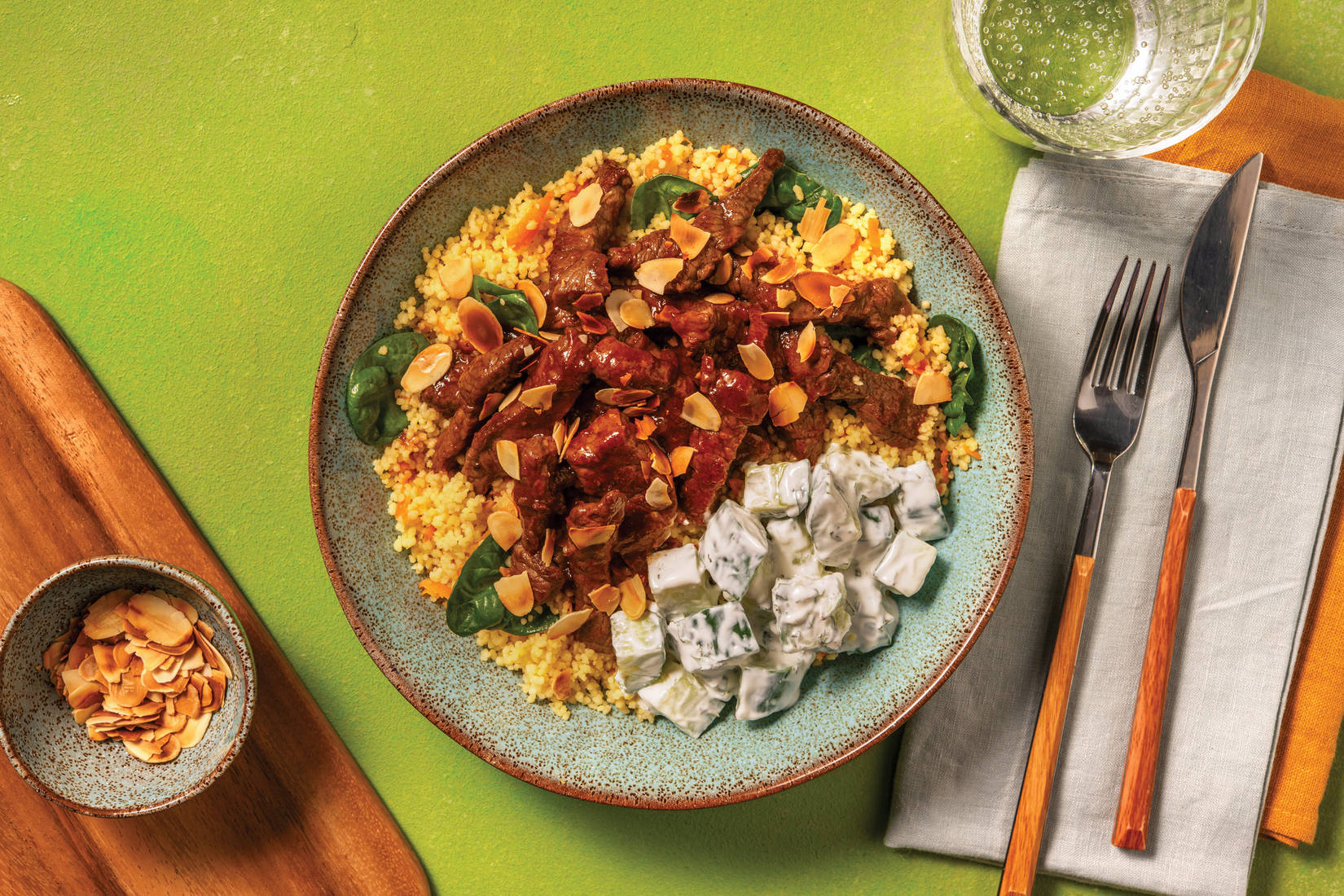 Apricot-Glazed Mumbai Beef Rump