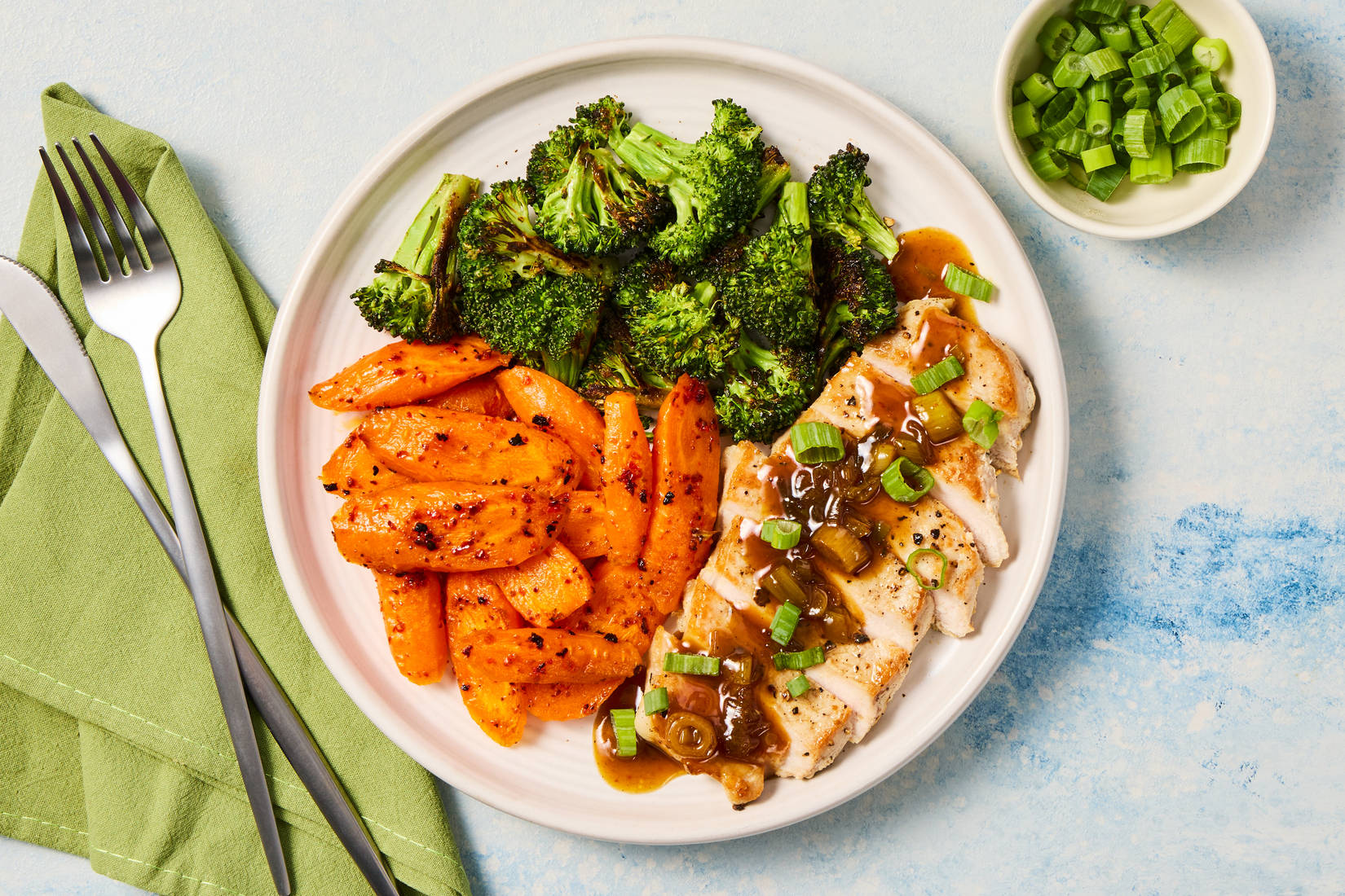 Sweet ’n’ Spicy Apricot Pork Chops
