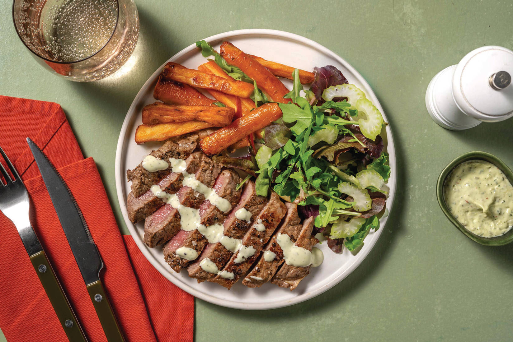 Beef Rump & Chimichurri Mayo