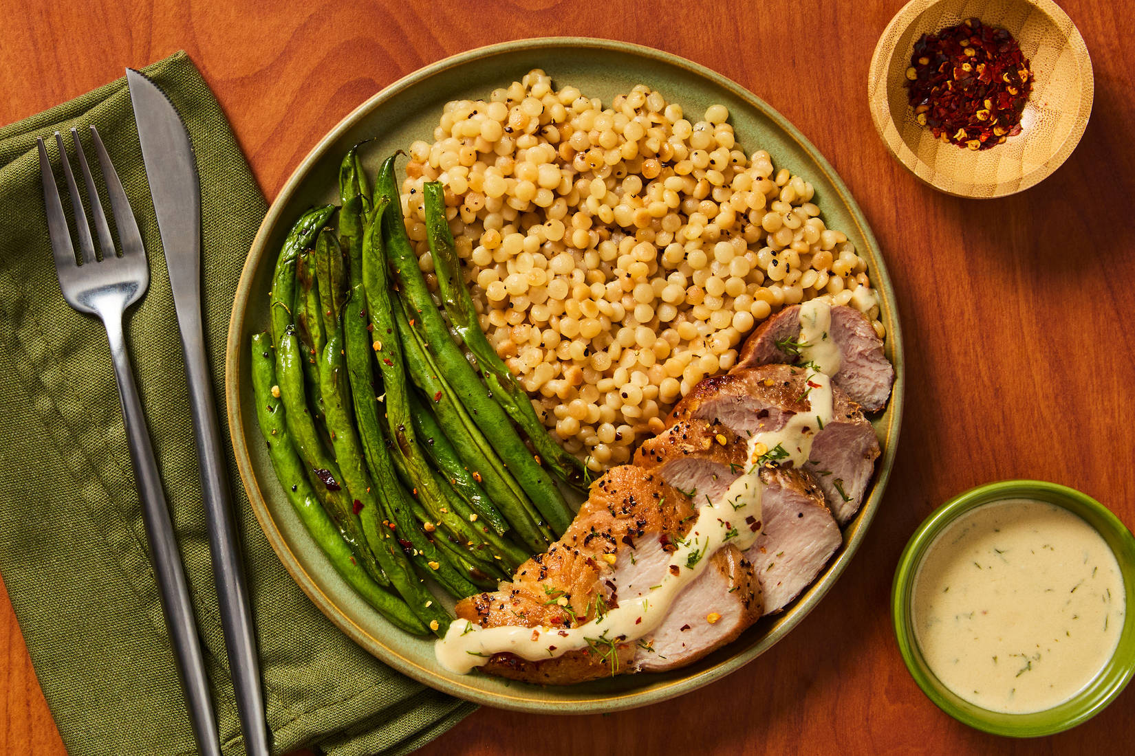 Creamy Dill Pork Filet