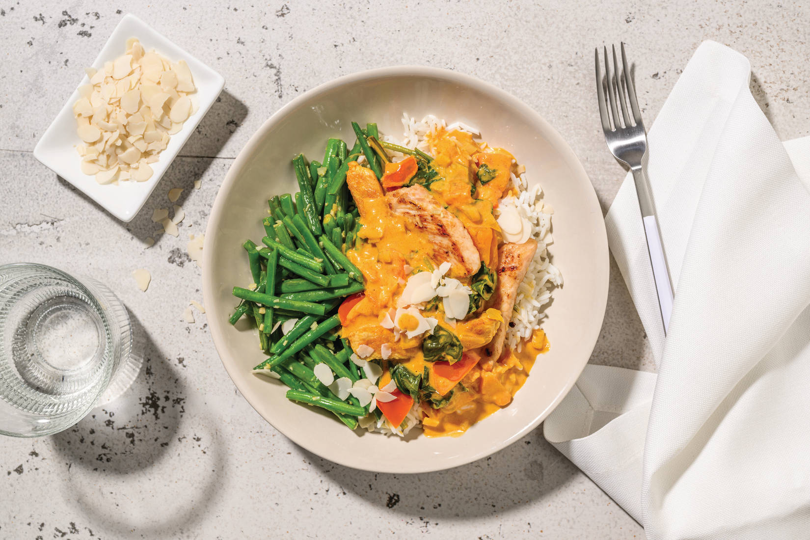 Goan-Style Prawn Curry & Rice 