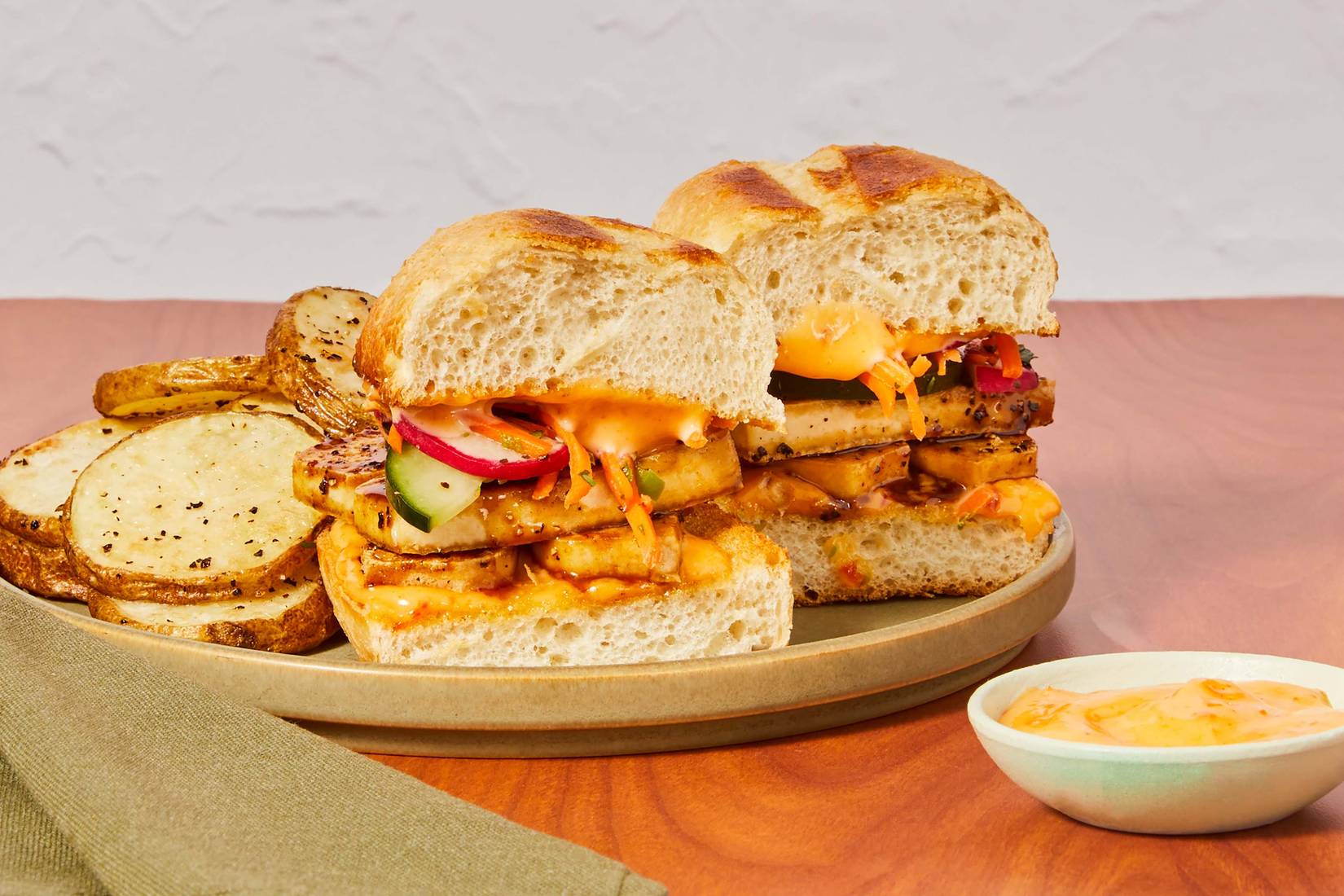 Vegetarian Tofu Banh Mi