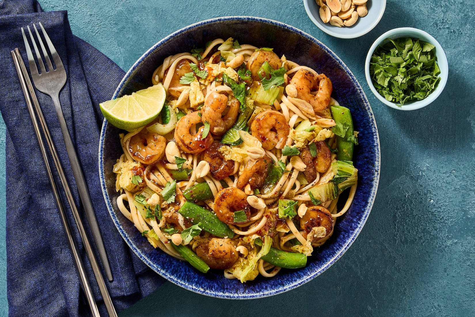 Sweet & Spicy Shrimp Lo Mein