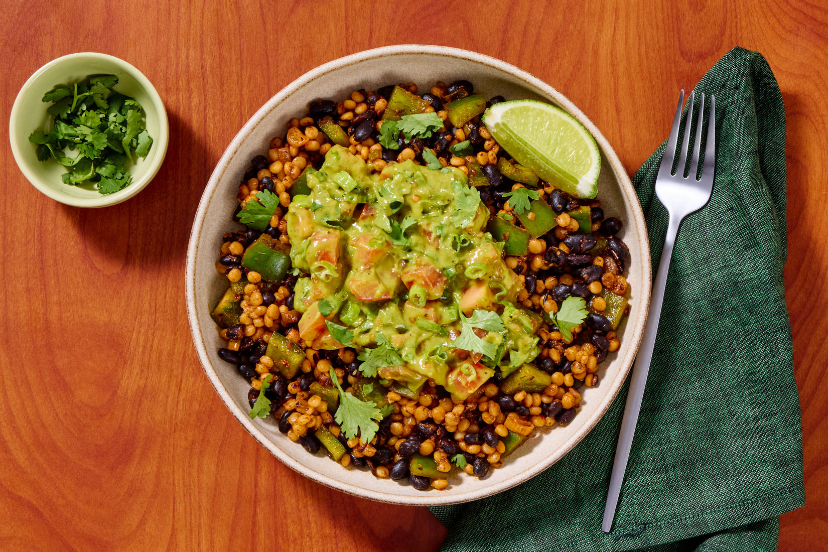 Tex-Mex Black Bean & Turkey Couscous Bowls
