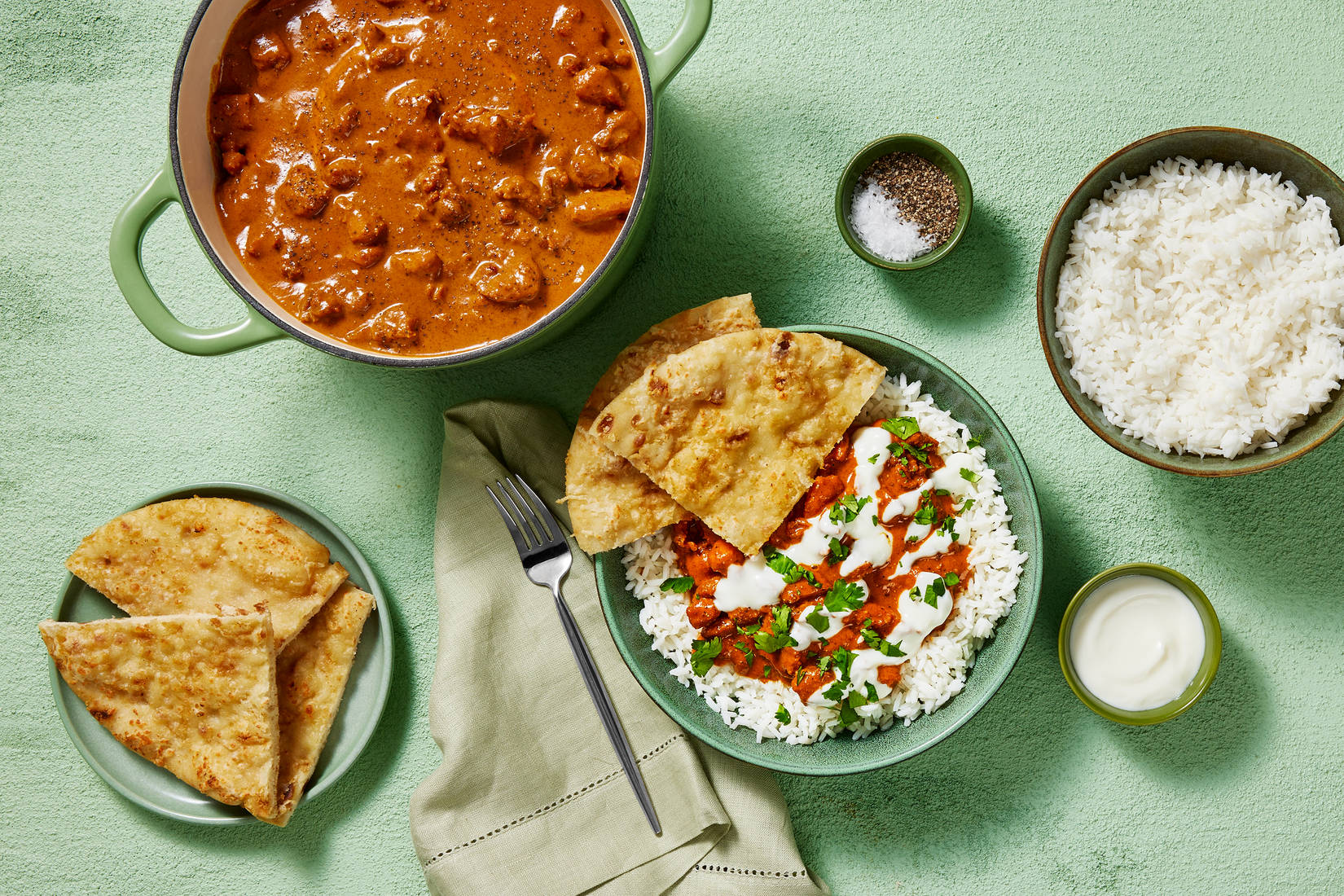 Indian-Style Butter Chicken & Rice