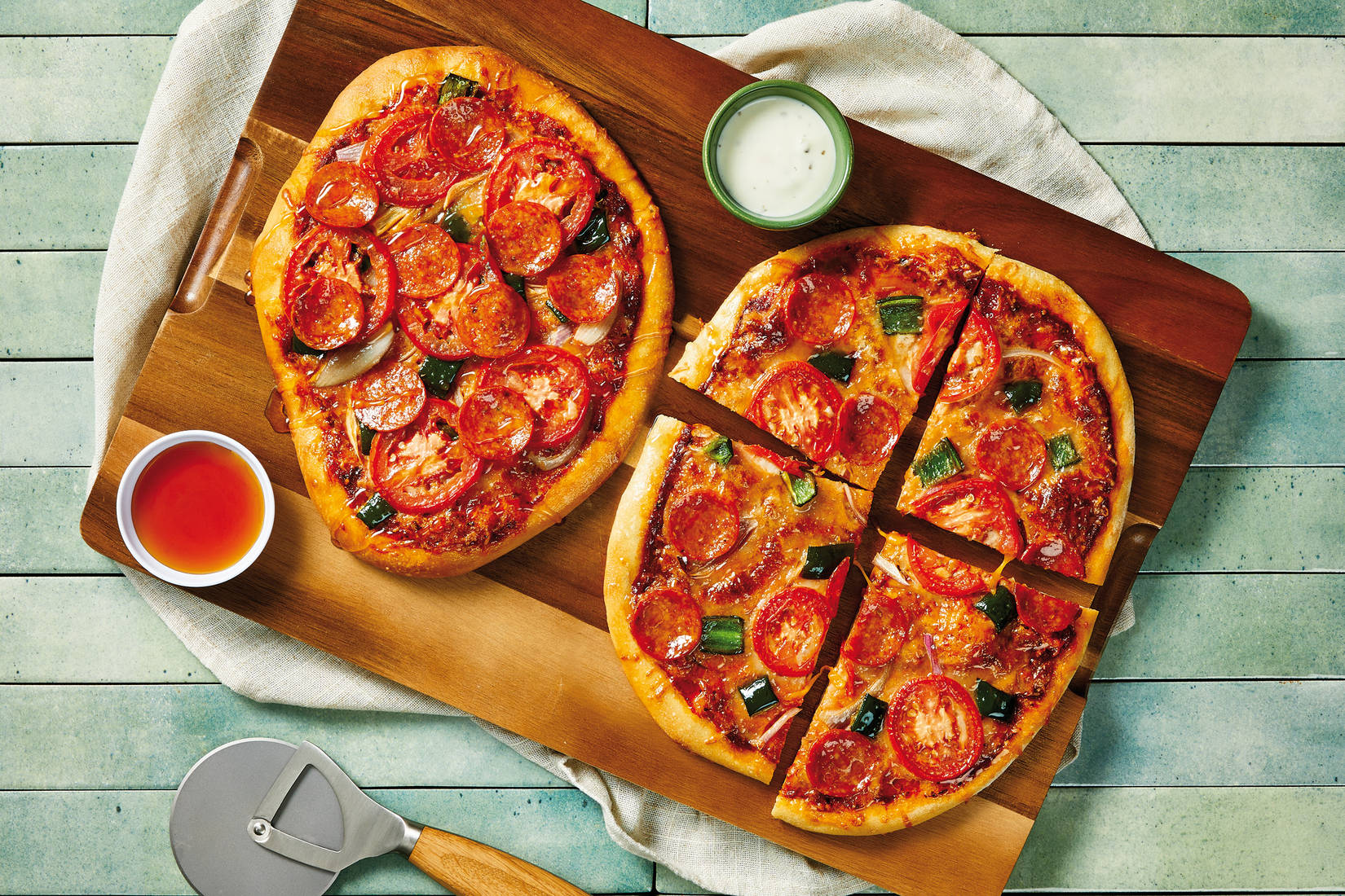 "Bee Sting" Hot Honey Pepperoni Pizza