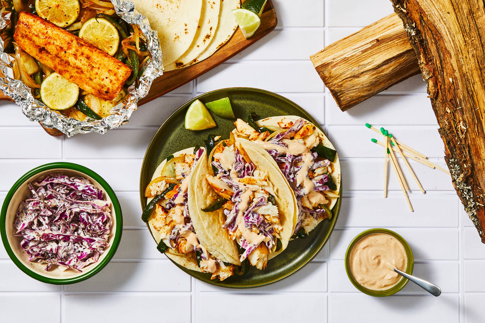 Spicy Fish Taco Grill Packets