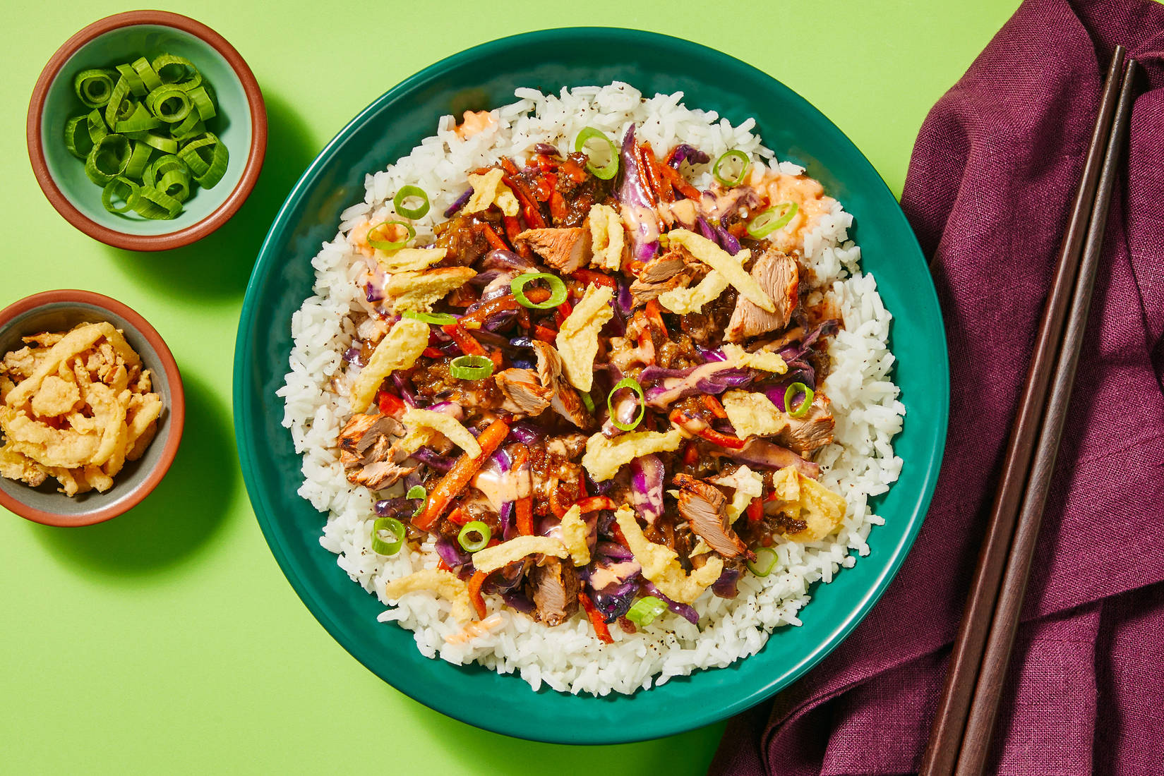Sesame Soy Chicken Bowls