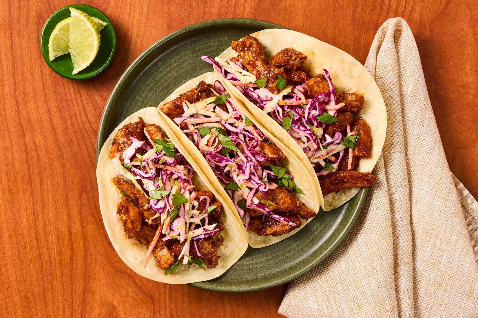 Spicy Tinga-Style Chicken Tacos