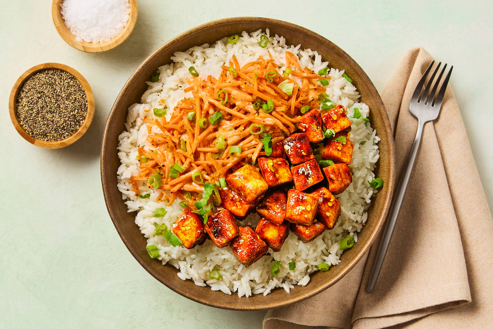 Sesame Soy Tofu Bowls