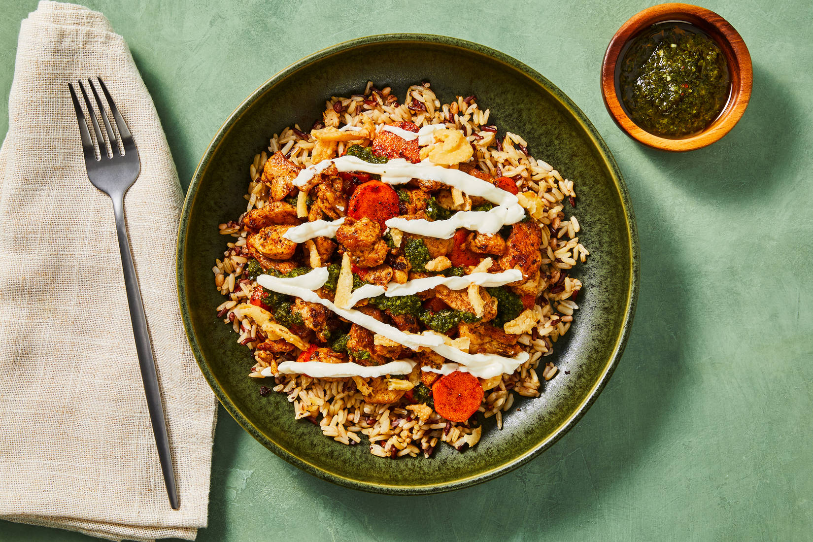 Chimichurri Chicken & Grain Bowls