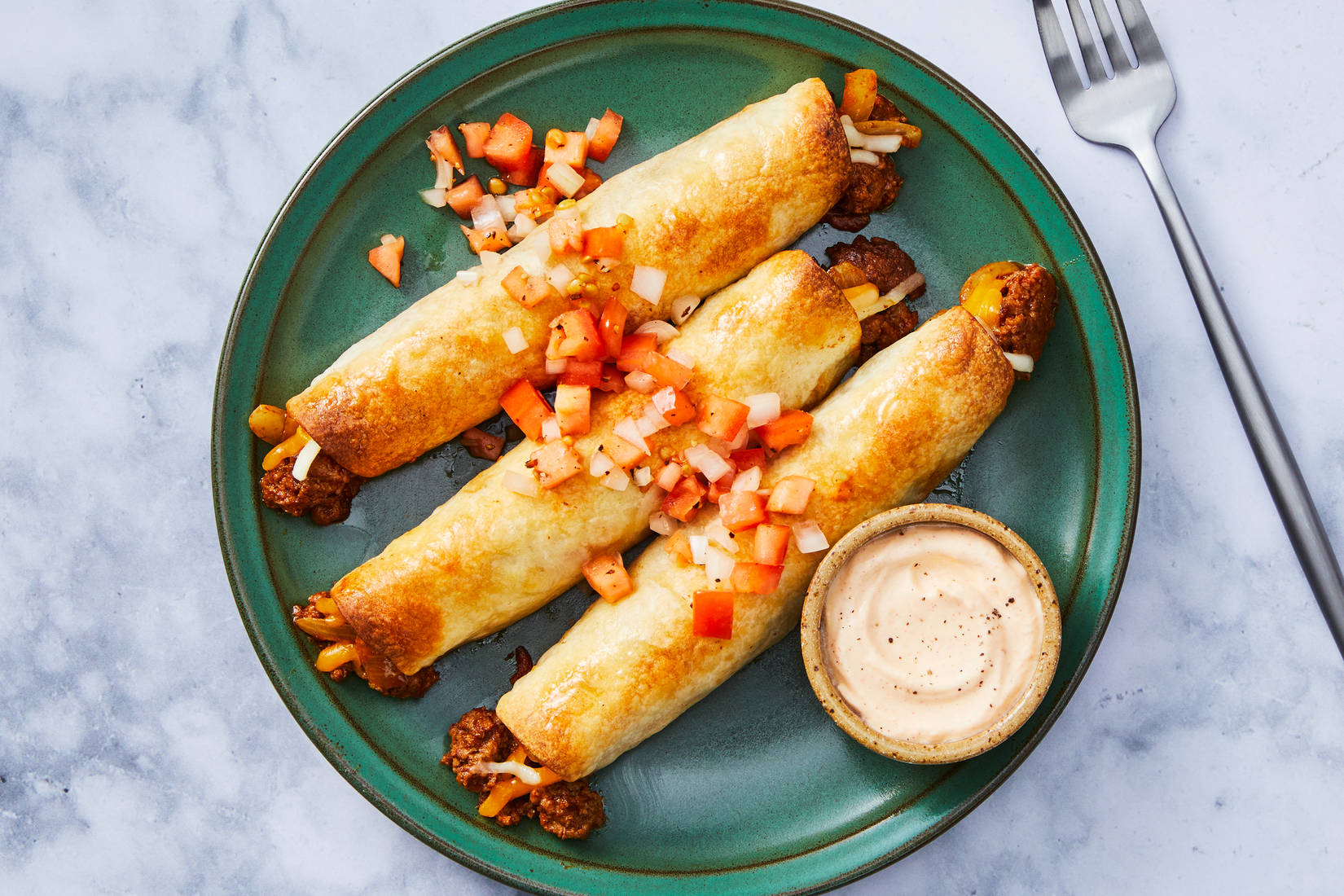 Tofu Flautas Supreme