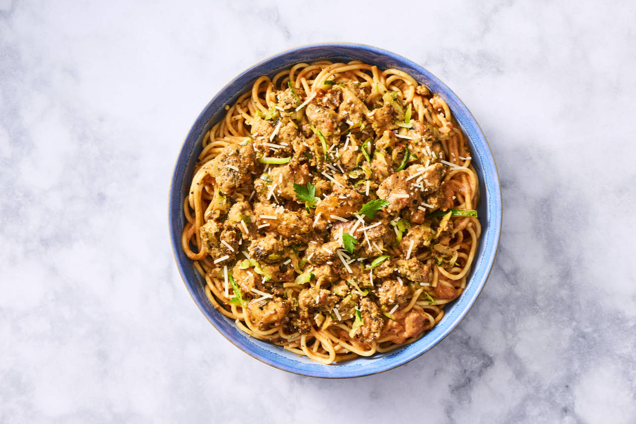Turkey Ragù Spaghetti