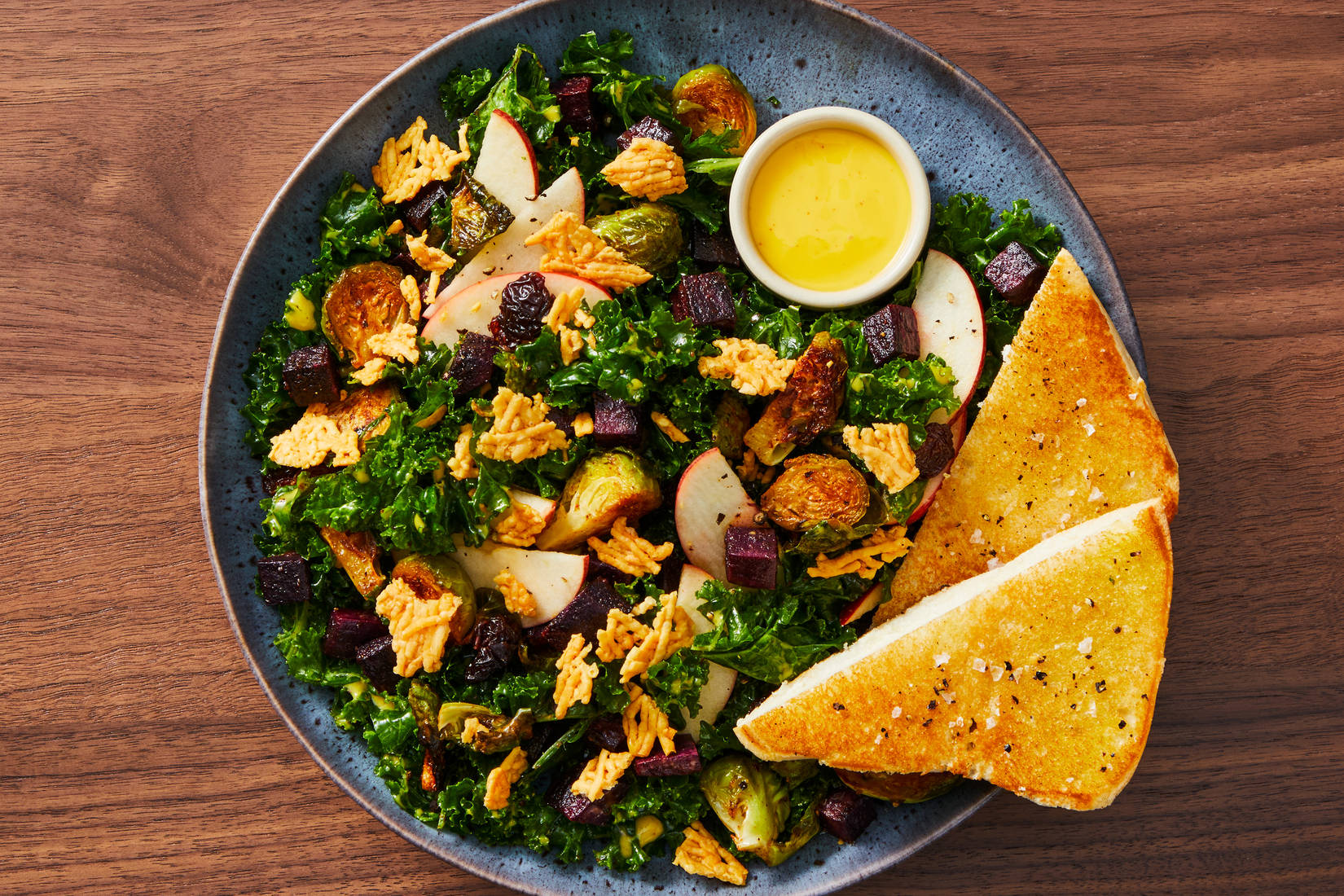 Cranberry-Apple Kale Salad