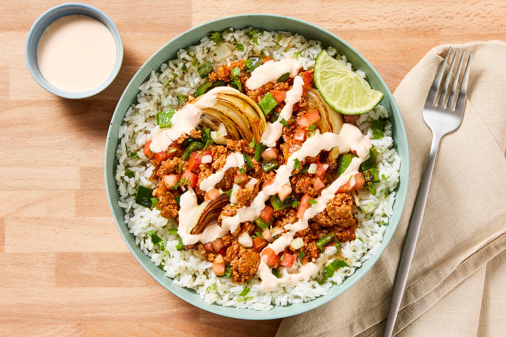Saucy Beef Burrito Bowls