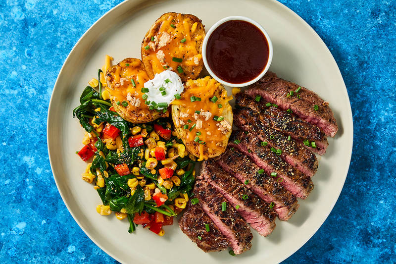 Applewood Smoke-Spiced Steaks