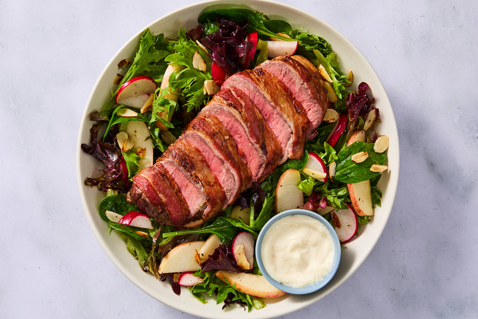 Steaks enroulés de bacon