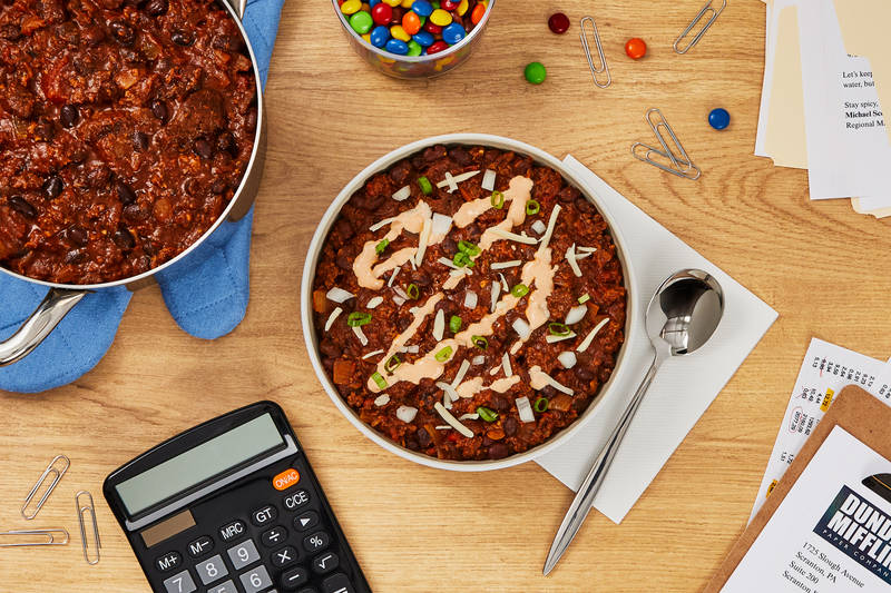 Kevin Malone's Famous Turkey Chili