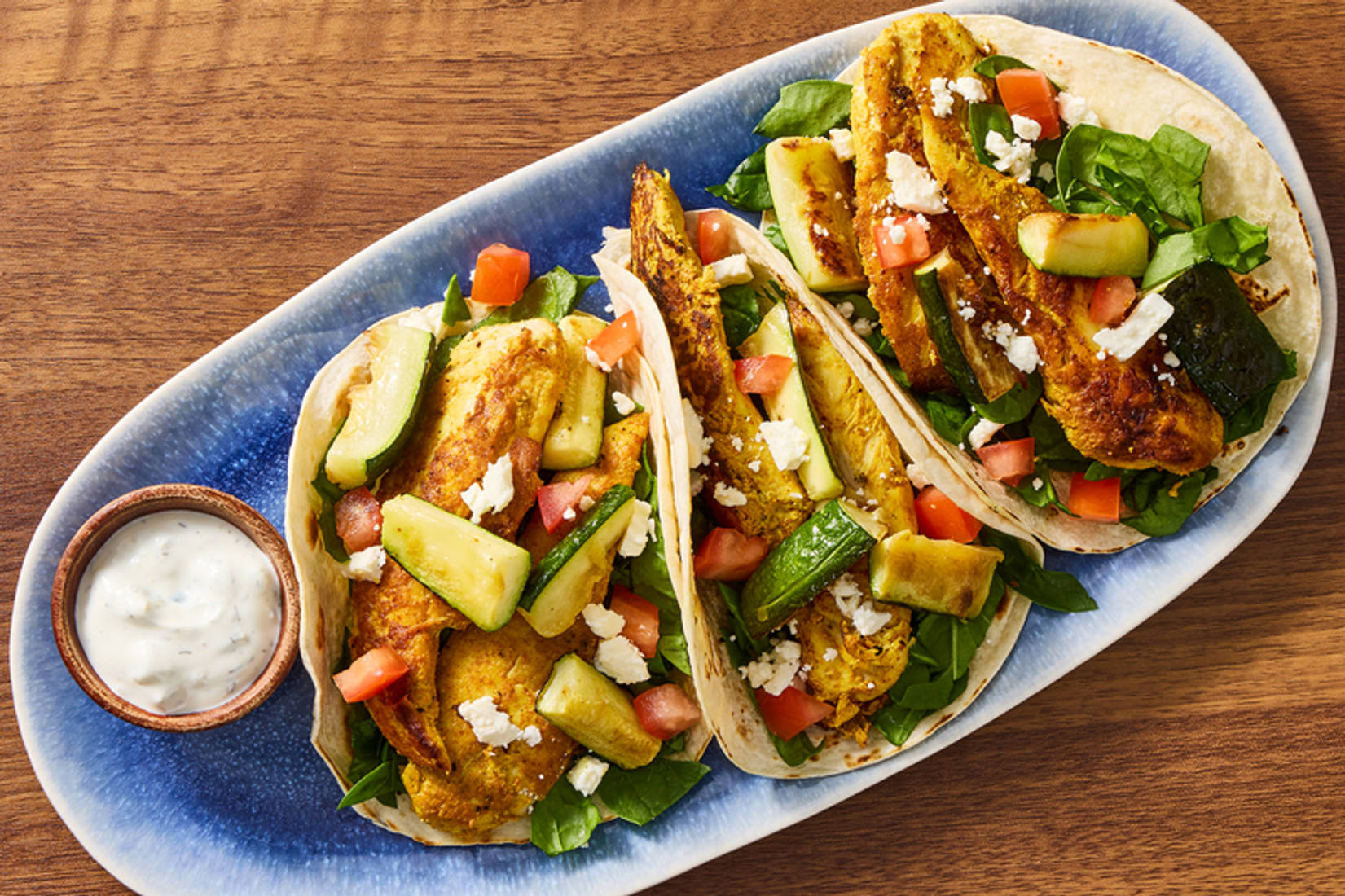 Shawarma-Spiced Chicken Breasts Wraps