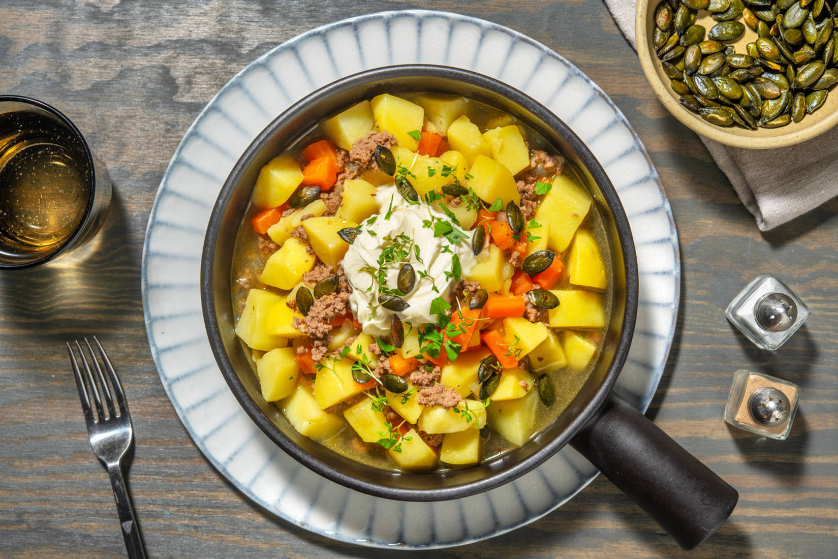 Rheinischer Eintopf mit Hackfleisch