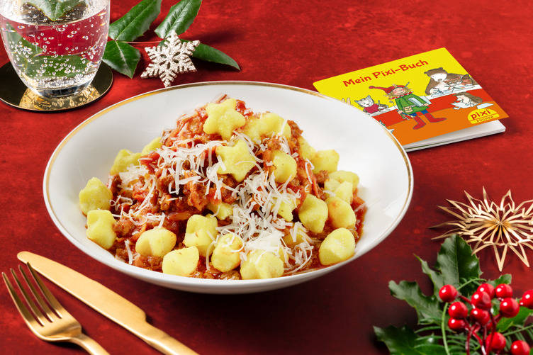 Der HelloFresh Weihnachtsbaum mit Rinderbolognese 