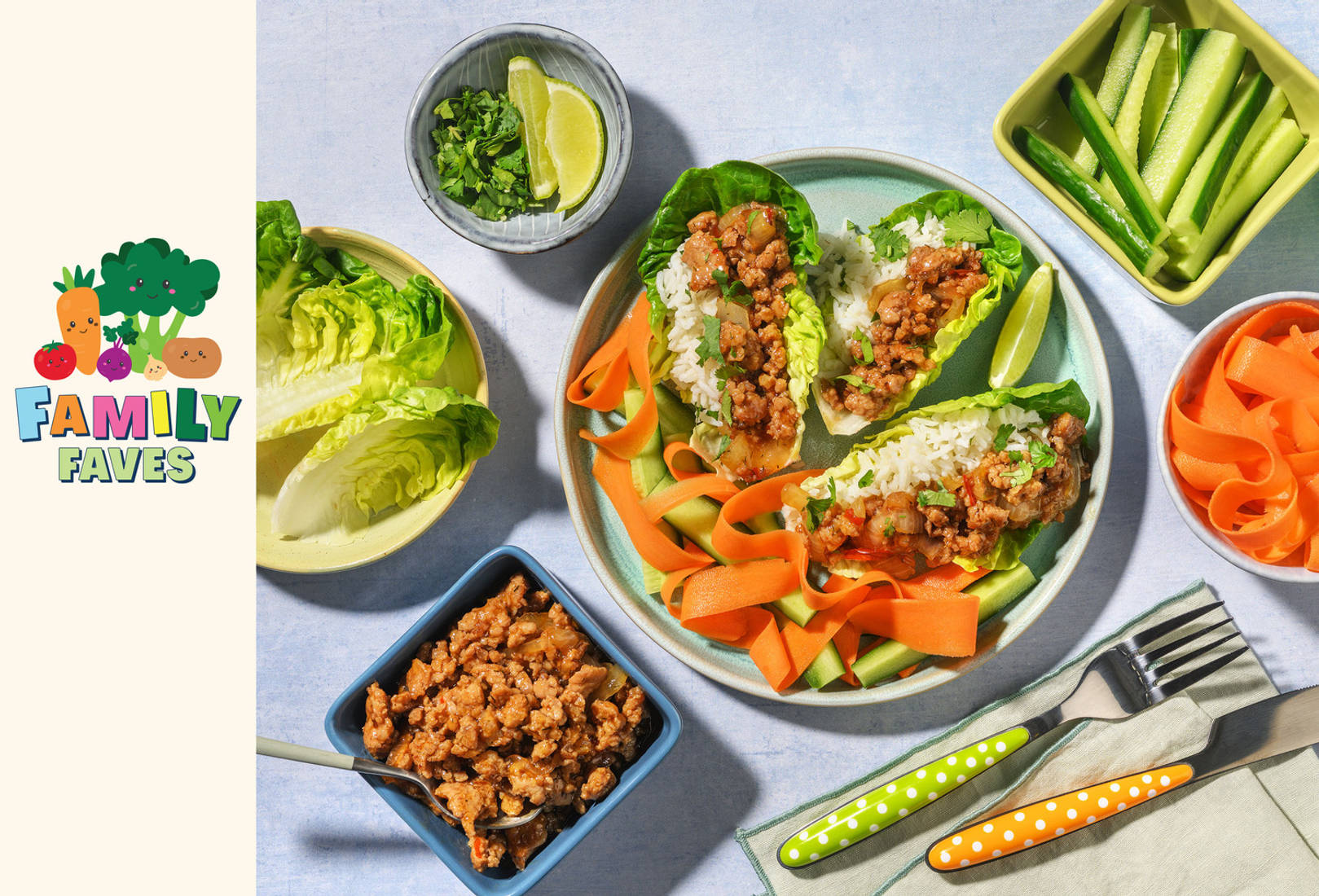 Double Pork San Choy Bow & Fragrant Rice Bar