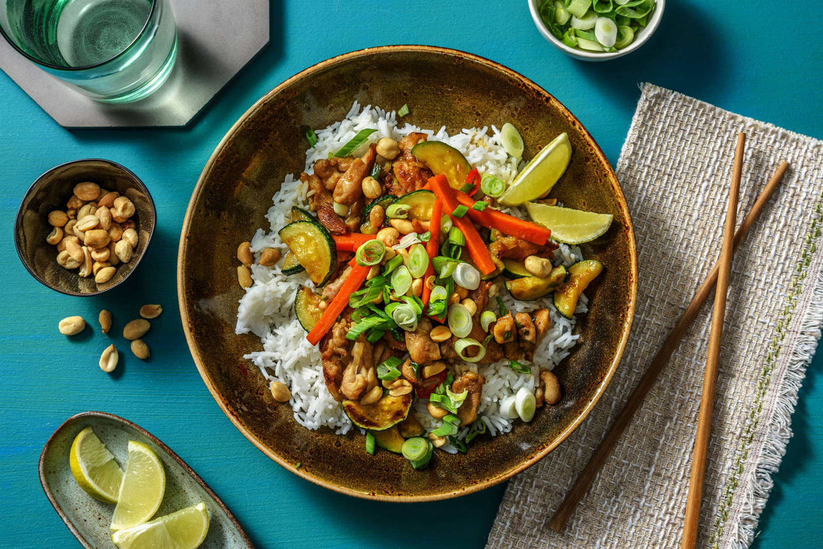 Asiatisk-inspirerad kyckling