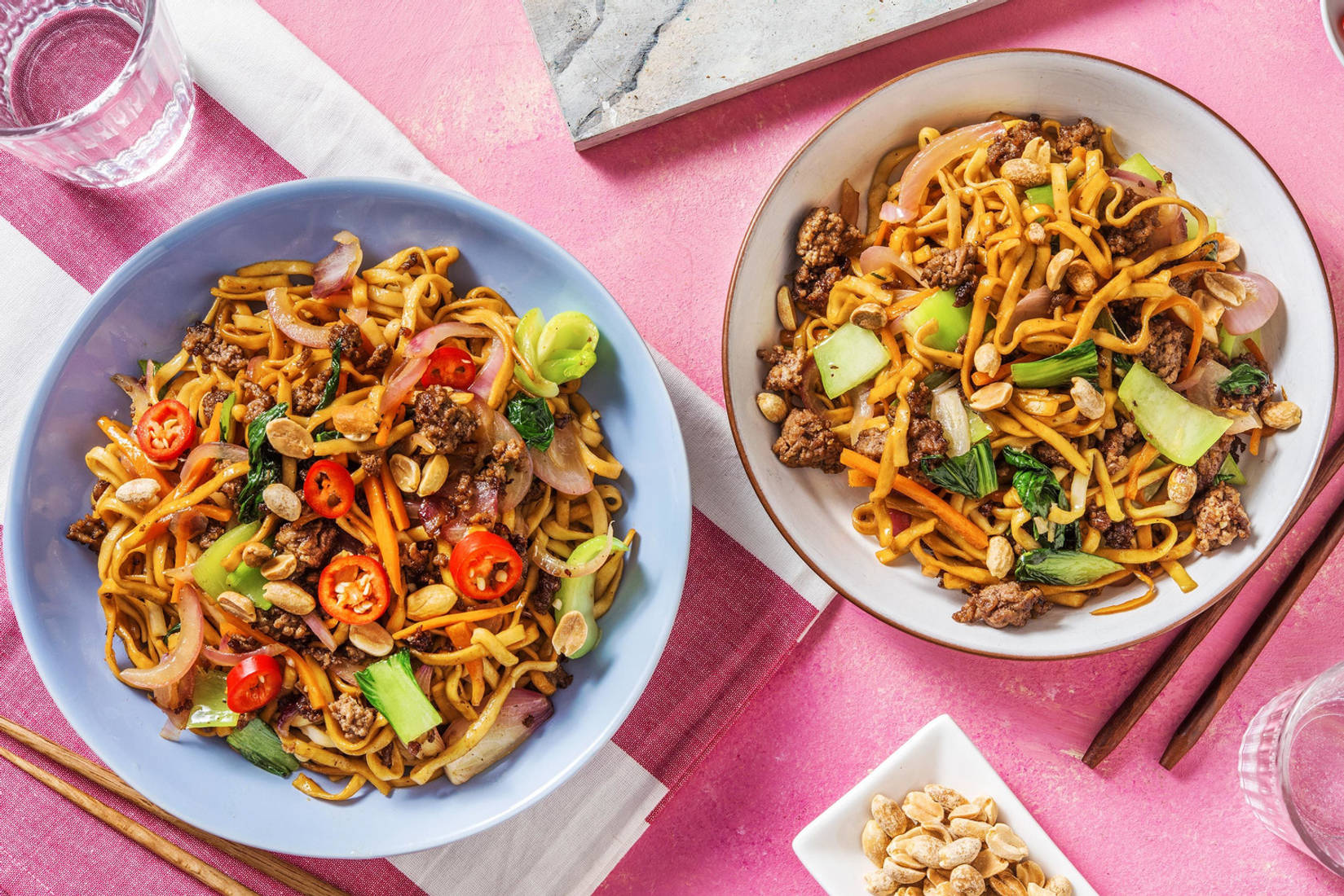 Char siu-inspirerad köttfärs