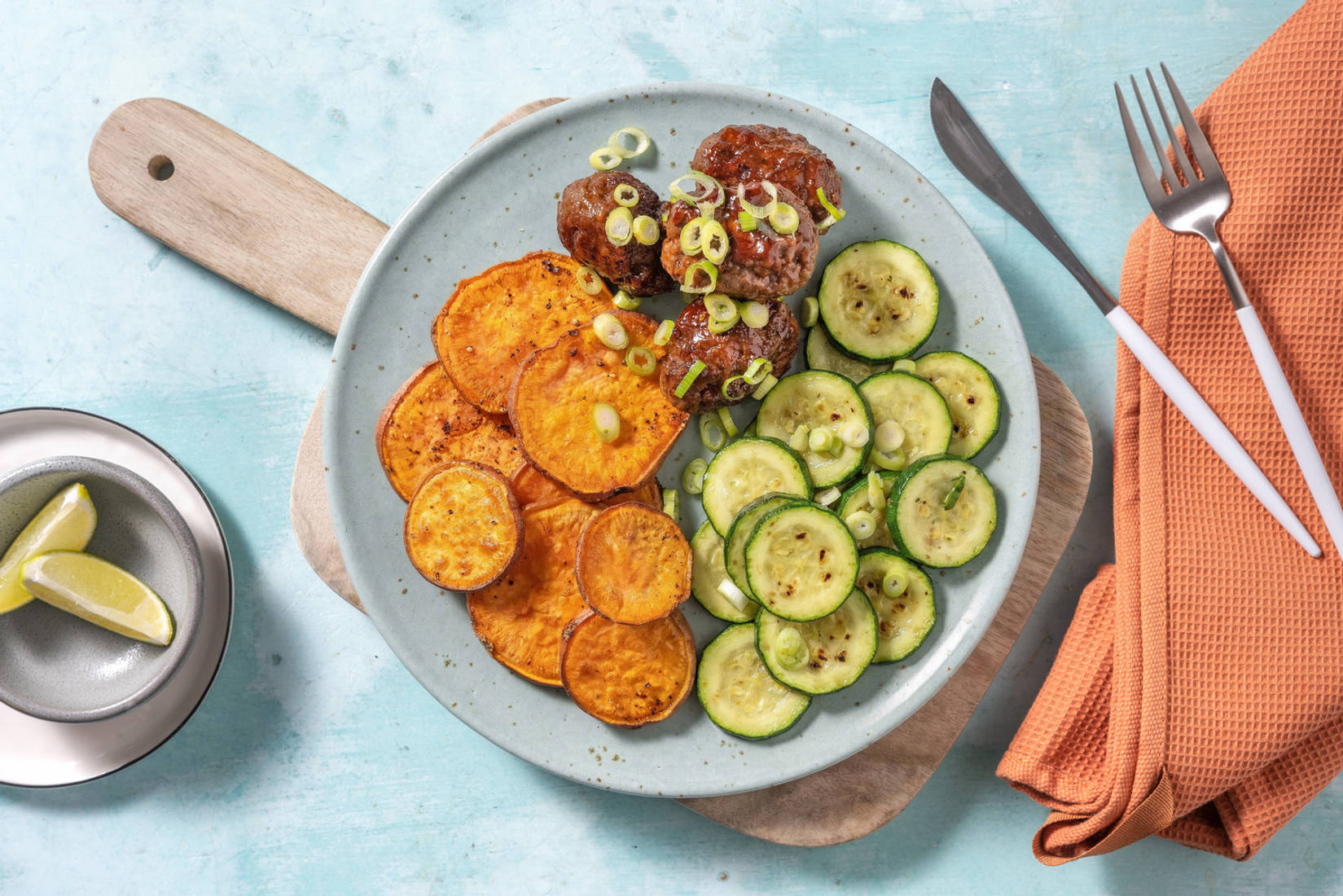 Rinderhackbällchen „Tsukune-Style“