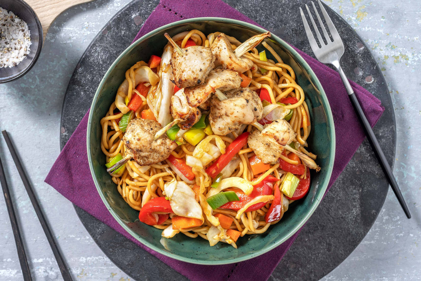 Poulet au cumin à la chinoise