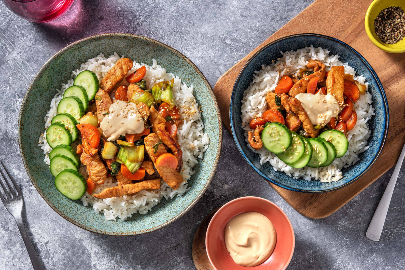 Sydostasiatiskt fläskkött