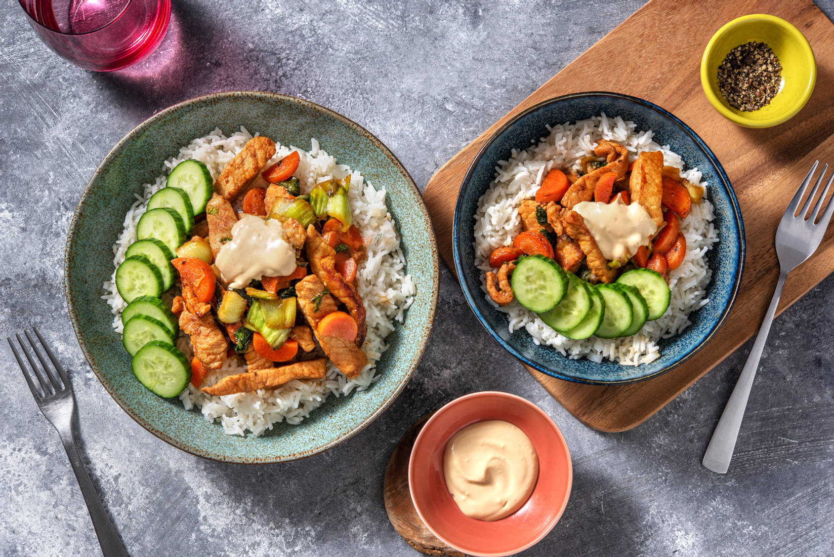 Sydostasiatiskt fläskkött