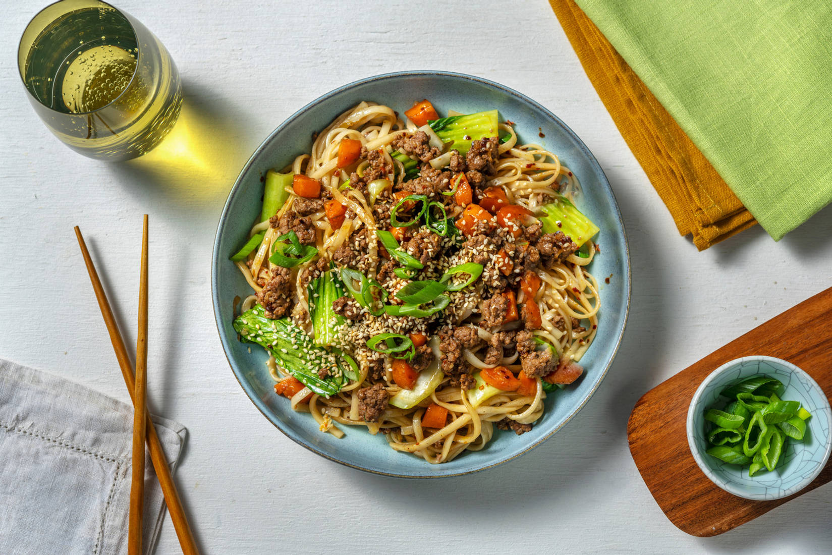 Honungs- och sojastekt nötfärs