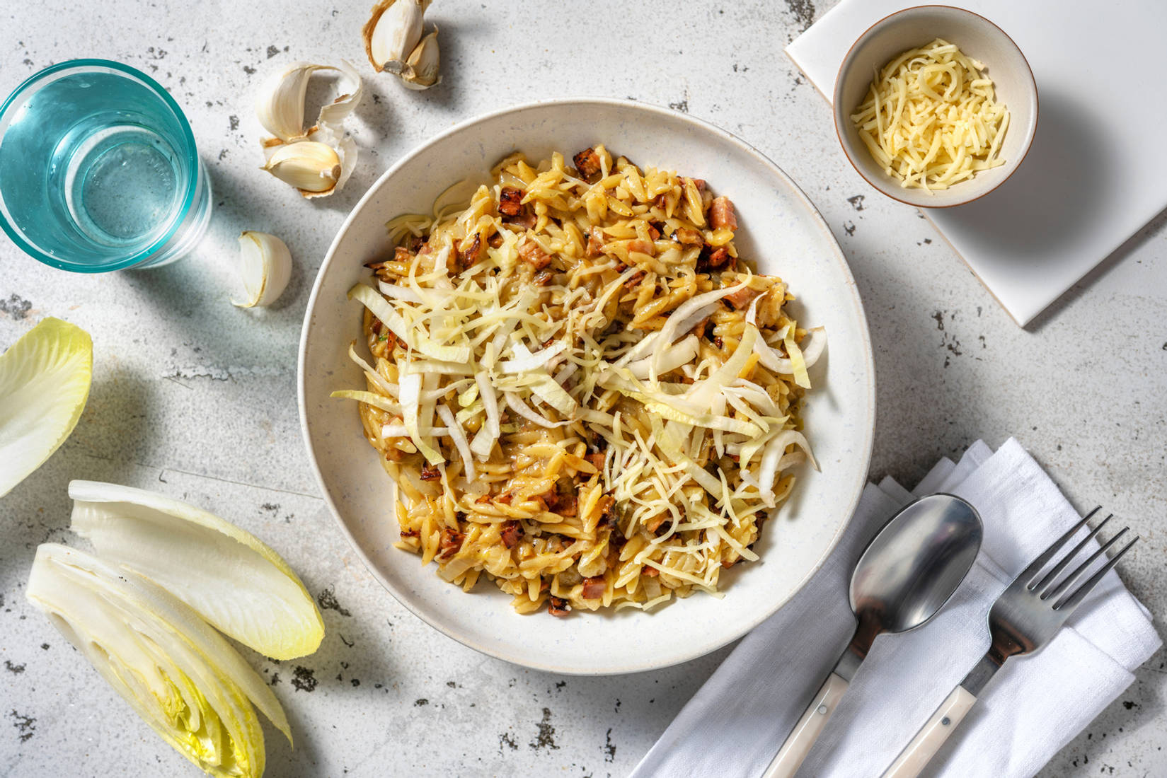 Orzotto fondant au chicon