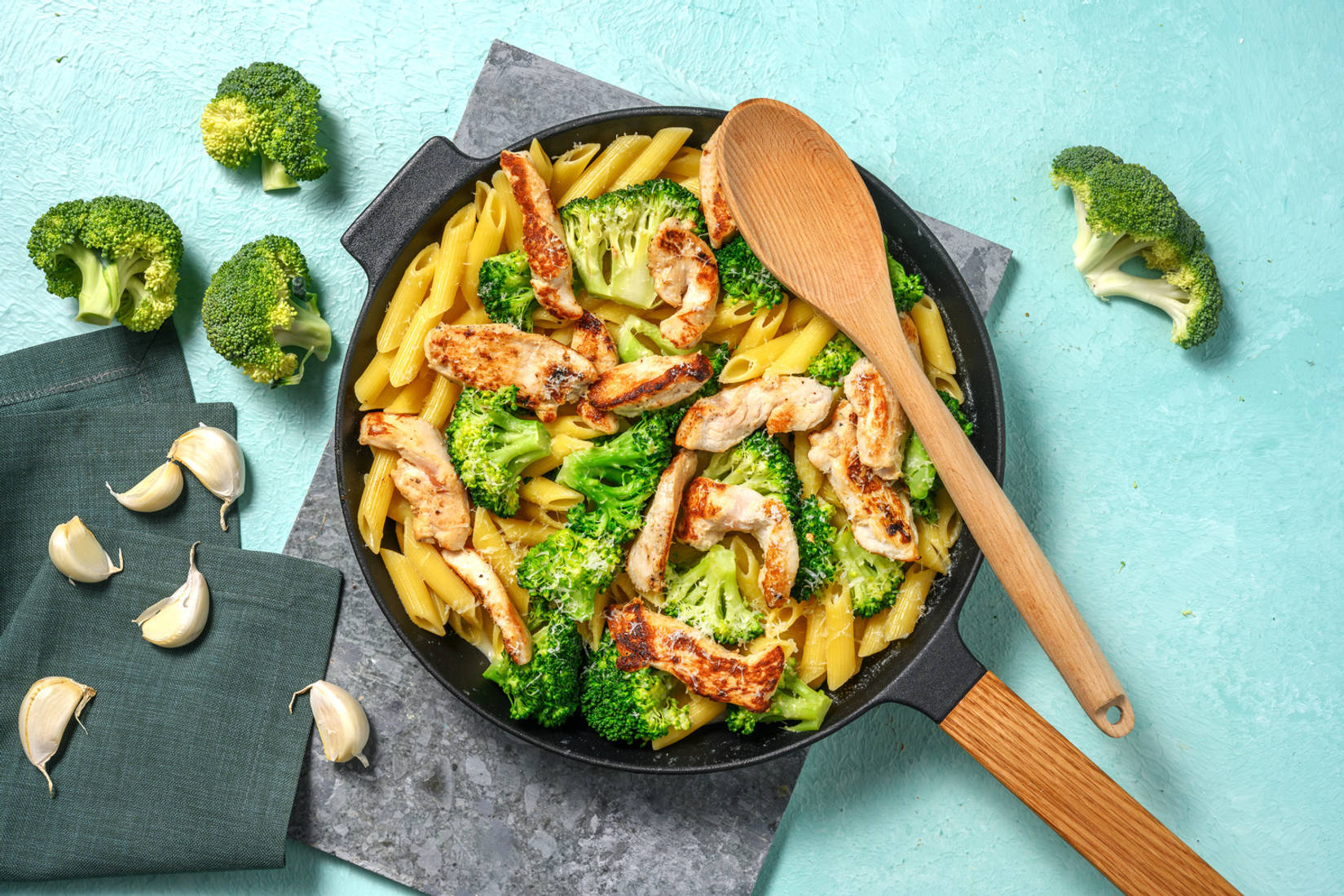 One-pot au poulet façon Alfredo