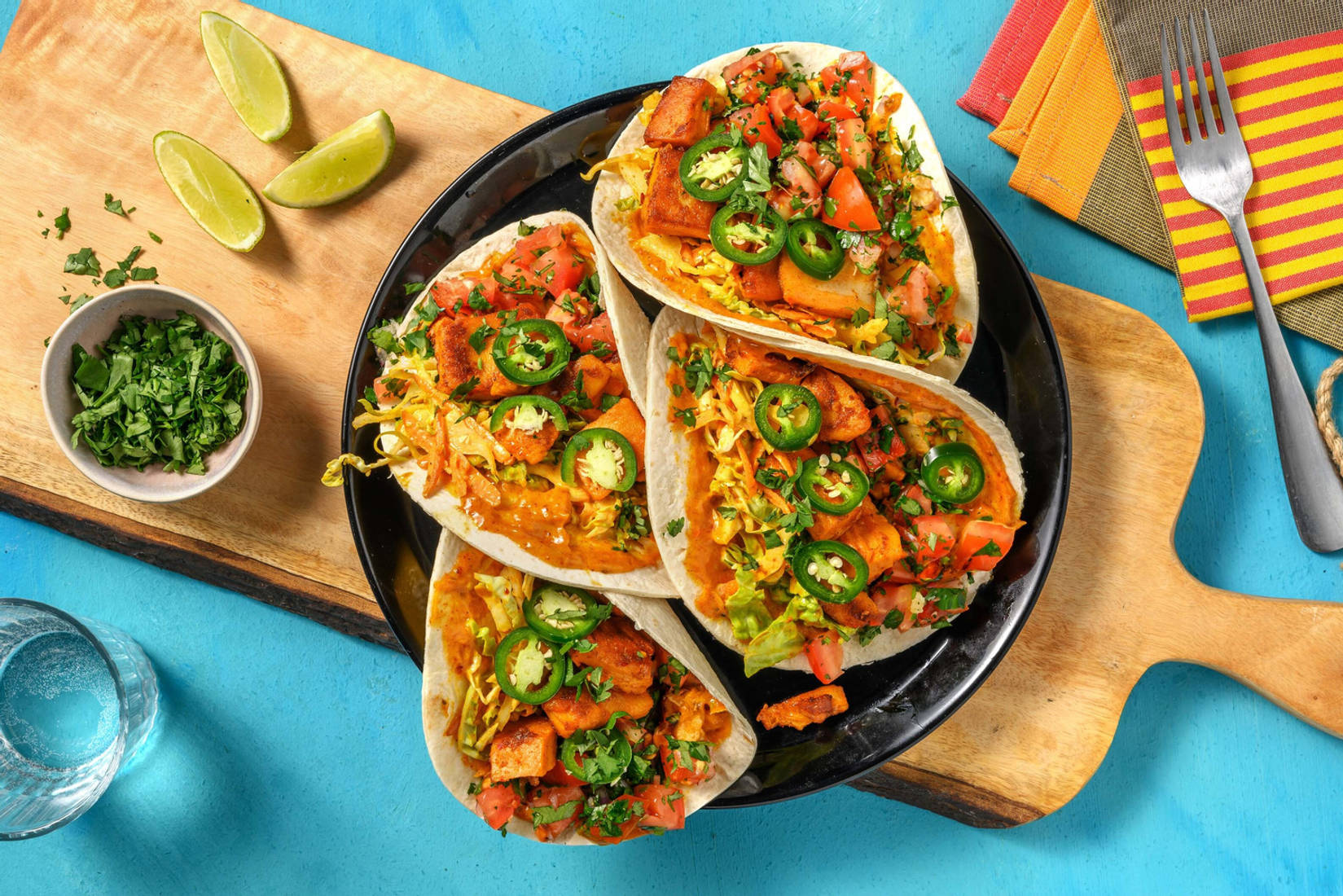 Snabba tacos på vegobitar