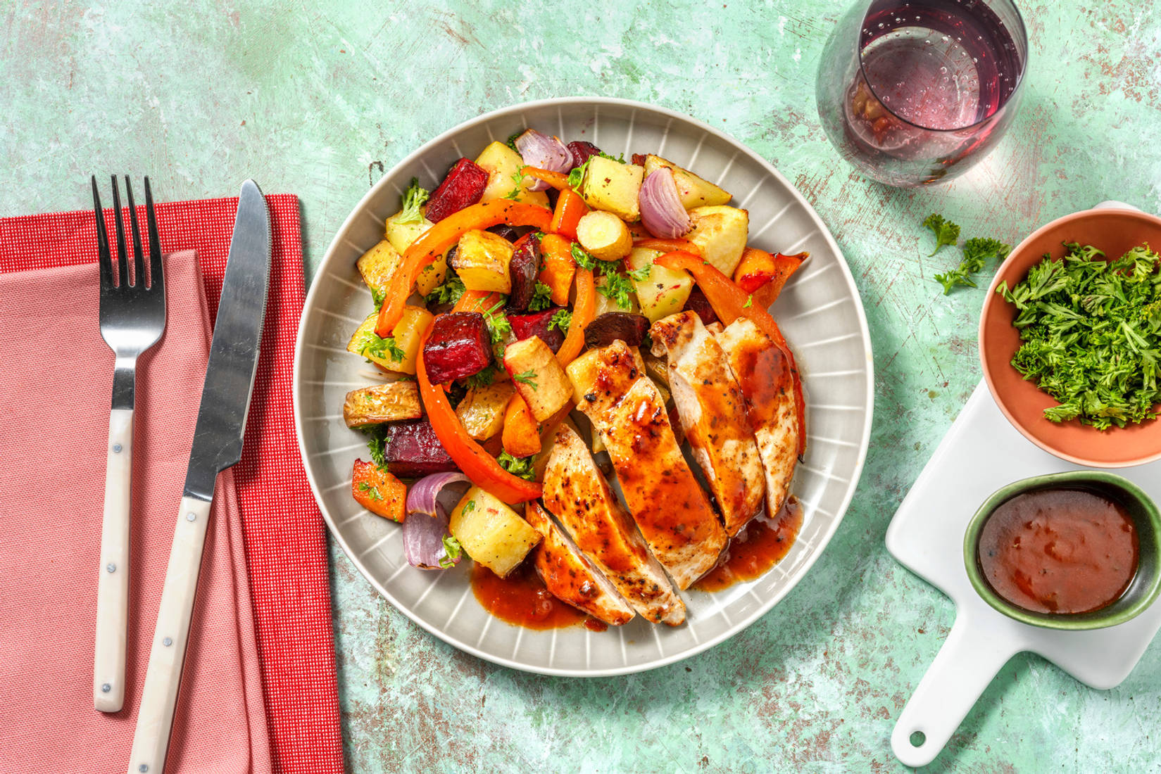 Gyllenstekt kyllingfilet