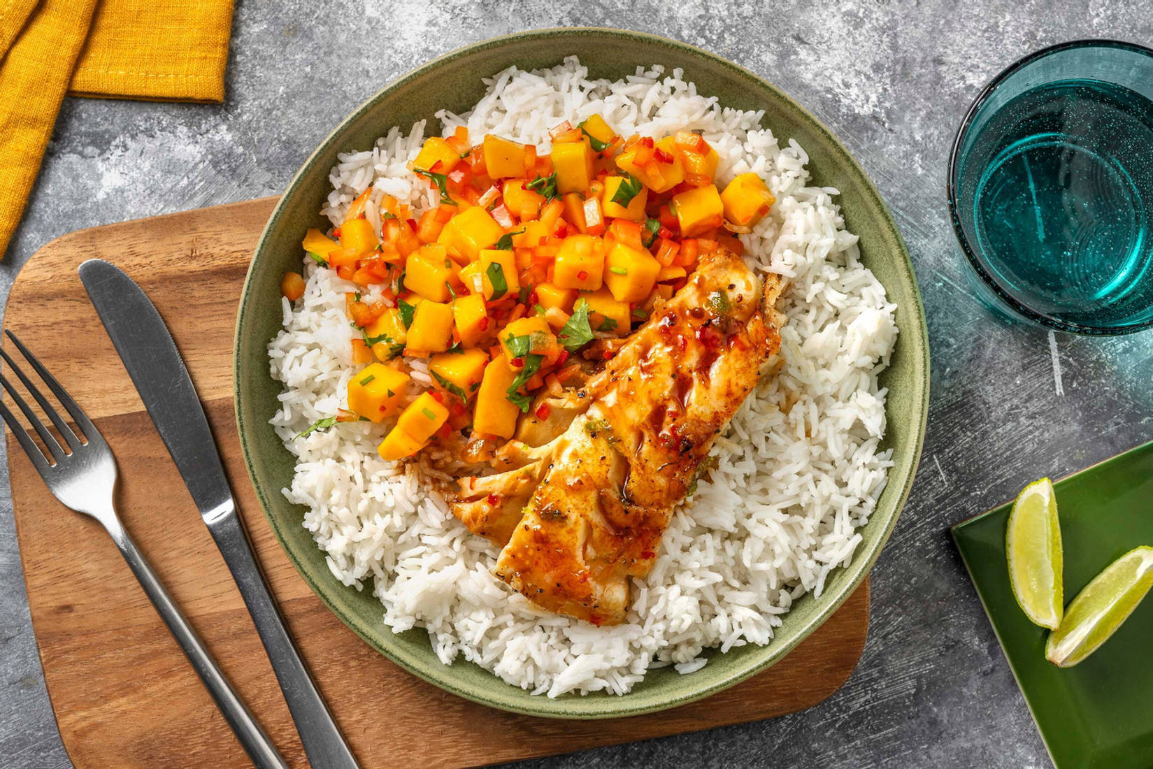 Chili- og soyastekt torsk