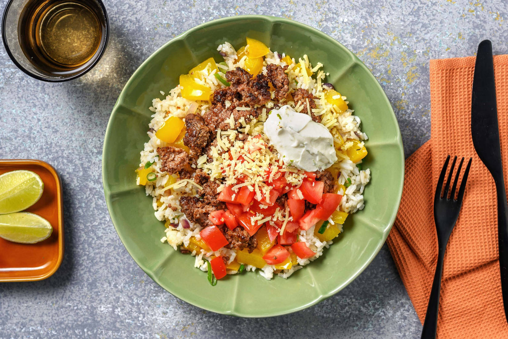 Fajita-Style Beef Bowls