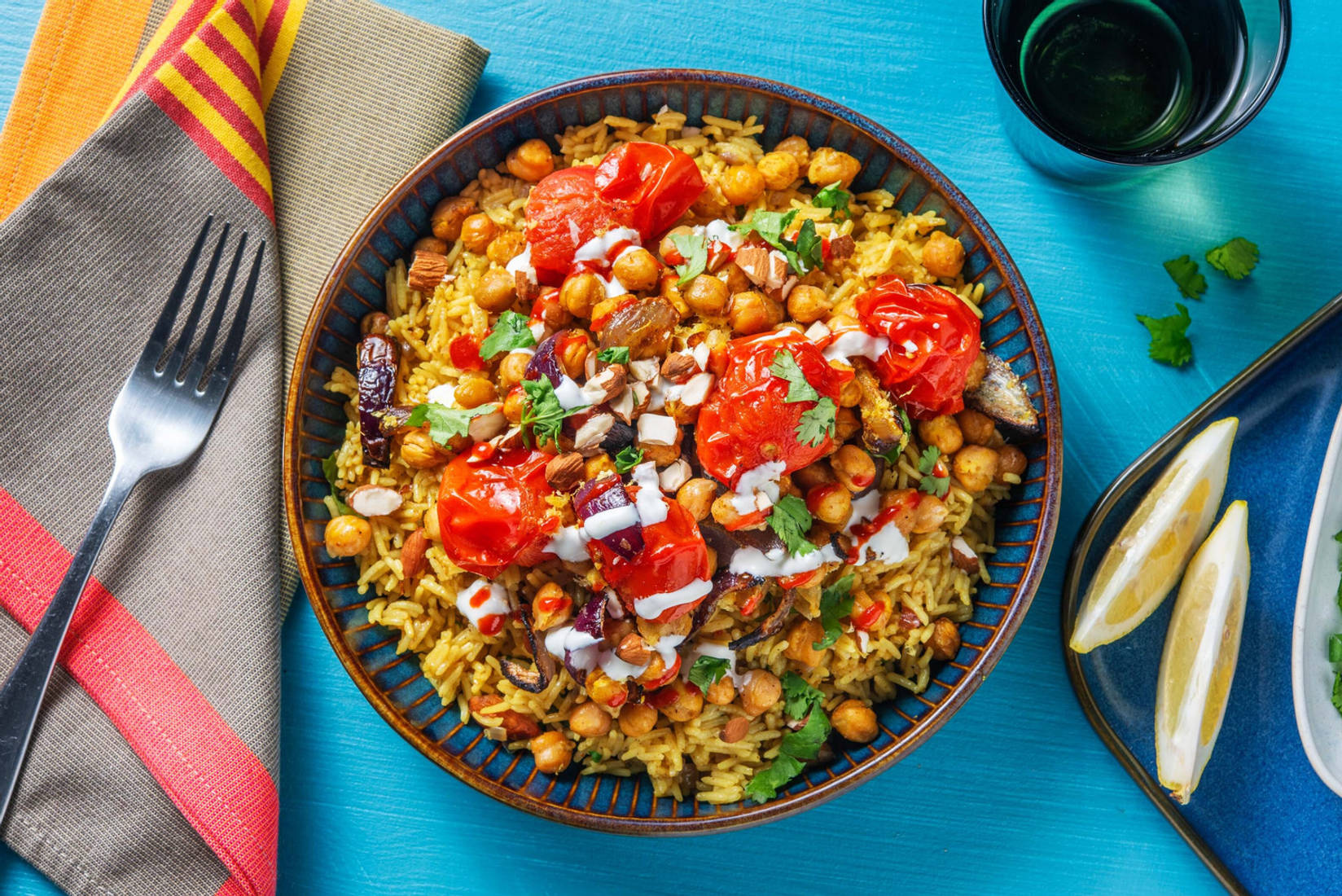 Bowl di riso alla persiana