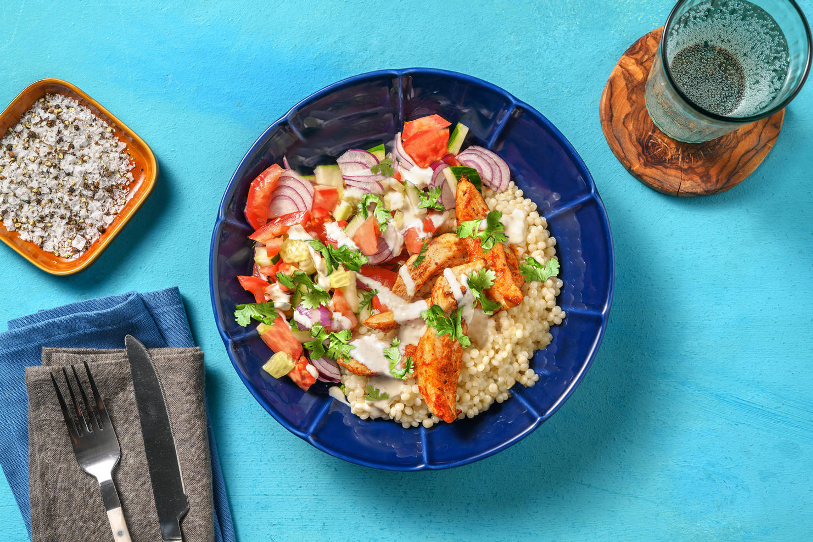 Gyros-inspirerad kyckling