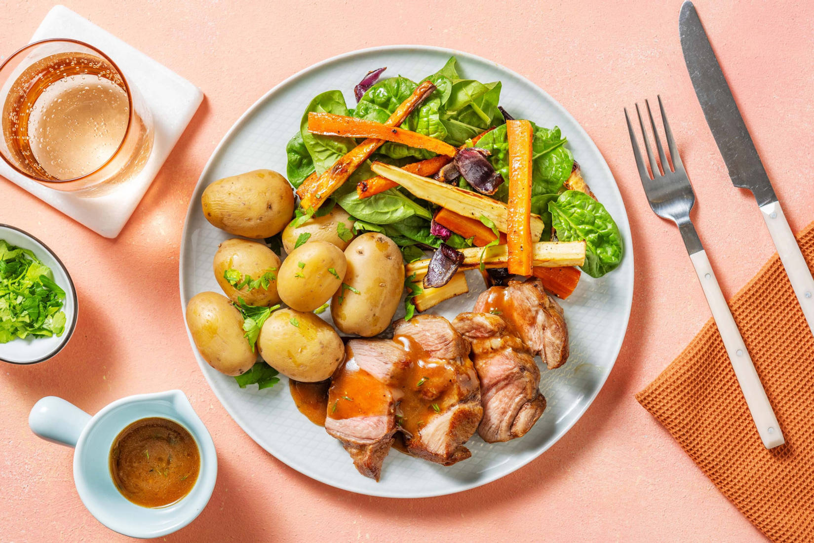 Ovnstegt svinemørbrad